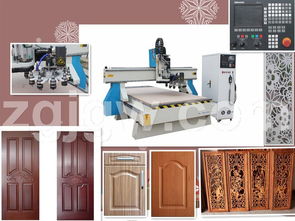 中雕數(shù)控盤式換刀加工中心 櫥柜木門雕刻與加工的高效解決方案