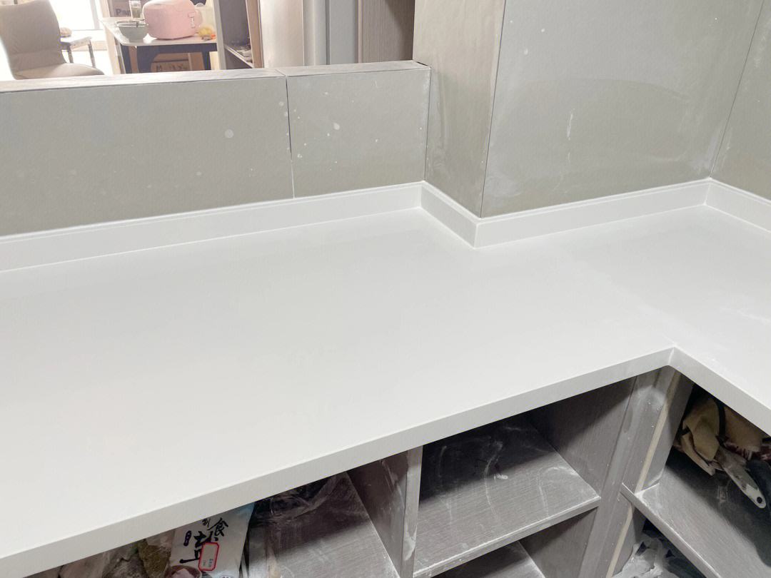 石英石單色細顆粒板材 廚房櫥柜吧臺面板定做 純色定制加工廠 - 愛企